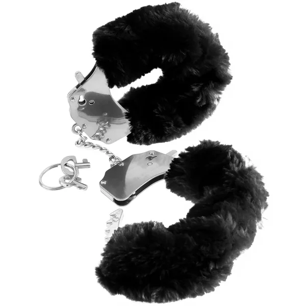 Fetish Fantasy Series Furry Cuffs Black