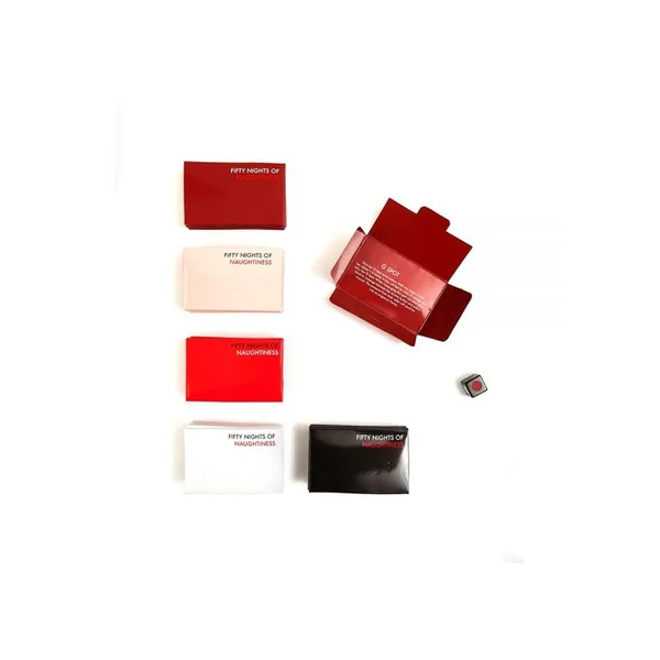 Fifty Nights Of Naughtiness Couples Collection Kit