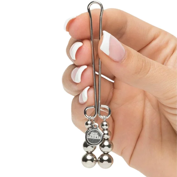 Fifty Shades of Grey Just Sensation Beaded Clitoral Clamp