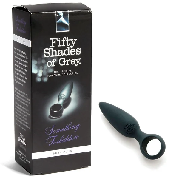 Fifty Shades of Grey Something Forbidden Butt Plug Black