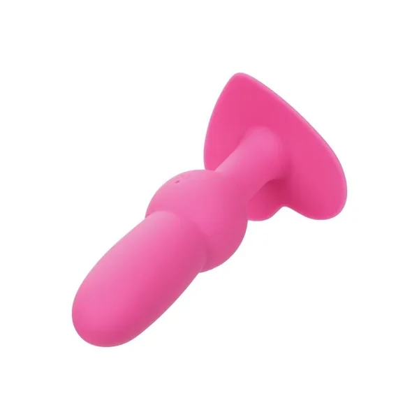 First Time Vibrating Beaded Silicone Rechargeable Probe