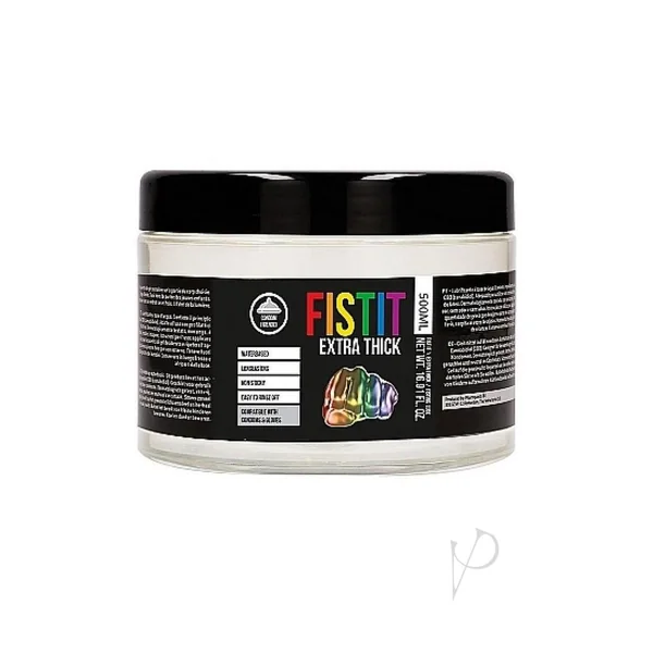 Fist It Extra Thick Rainbow Water Based Lubricant 500ml/16.9oz