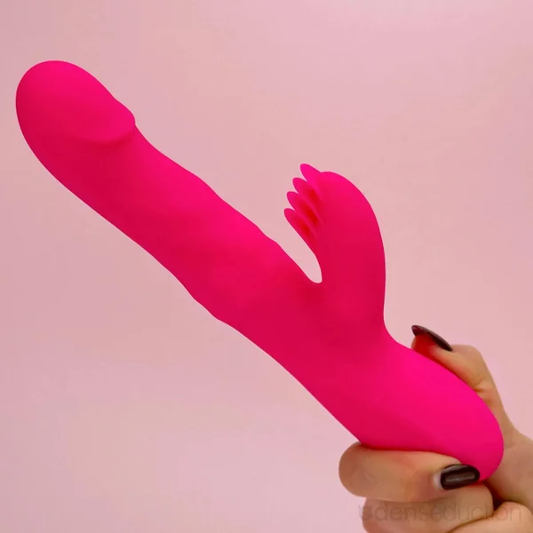 Flickering dual thruster Thrusting rabbit vibrator
