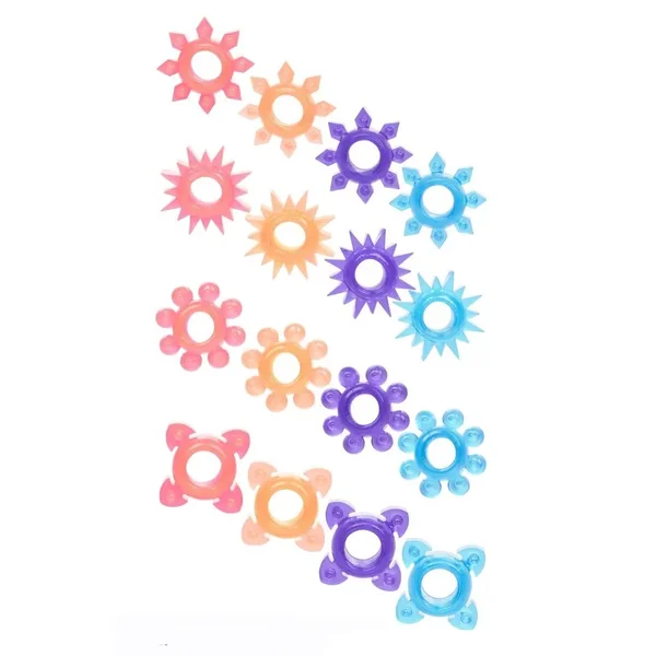 Foil Pack Textured Cock Ring