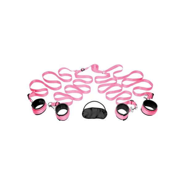 Frisky Bedroom Restraint Kit Pink