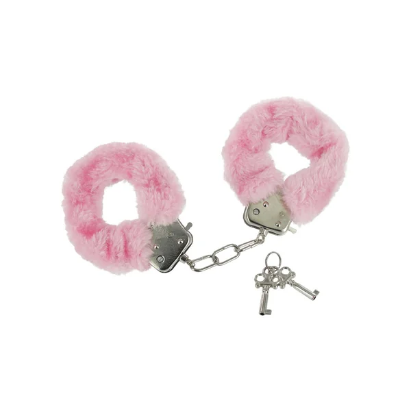 Frisky Caught In Candy Pink Furry Cuffs