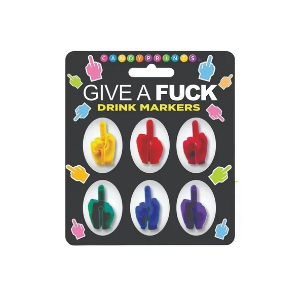 FU Finger Drink Markers