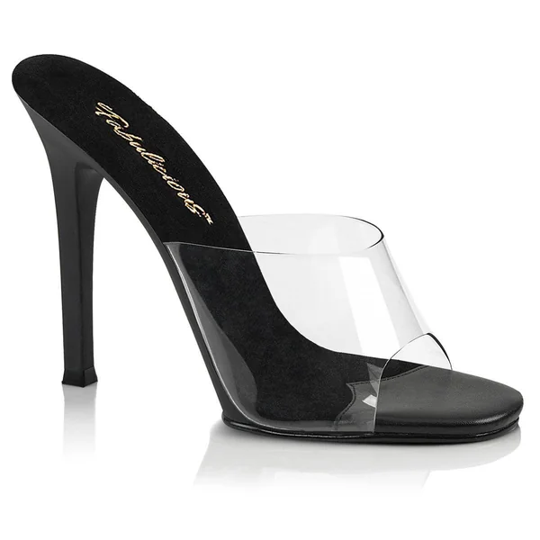 GALA-01 Sexy Clear Strap Heels