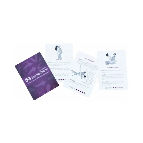 Games & Novelty: 53 Sex Positions Open Stock