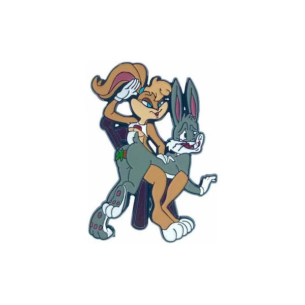 Geeky & Kinky Bad Bunny Enamel Pin