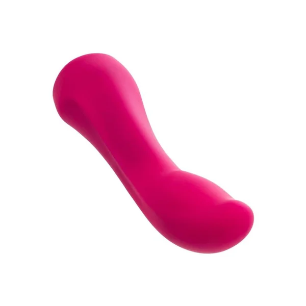 Gem Vibe Collection Glider Rechargeable Silicone G-Spot Vibrator – Pink