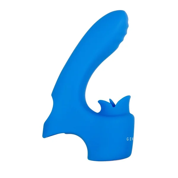 Gender X Flick It Rechargeable Silicone Vibrator – Blue
