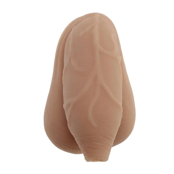 Gender X TPE Uncircumsized Packer Dildo – Caramel