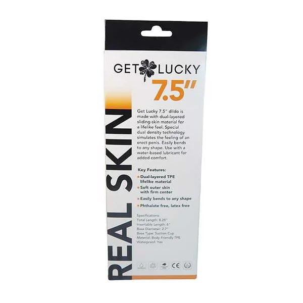 Get Lucky 7.5" Real Skin Series - Flesh