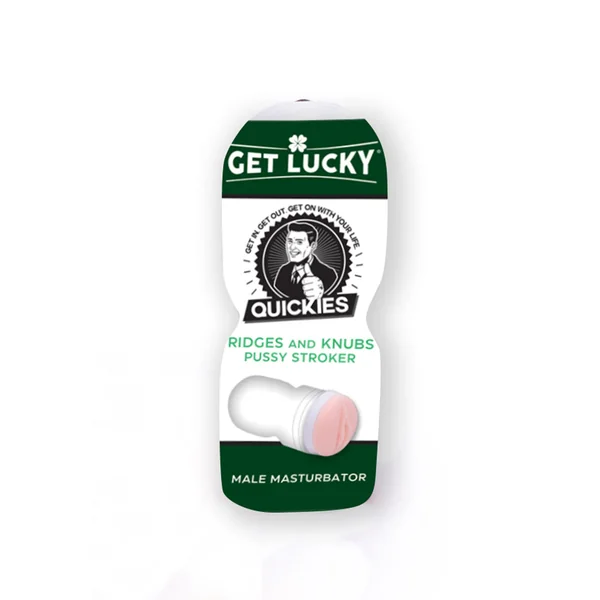 Get Lucky Quickies Pussy Stroker with Ridges and Knubs Texture