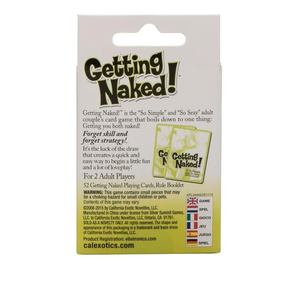 Getting Naked Couples Card Game