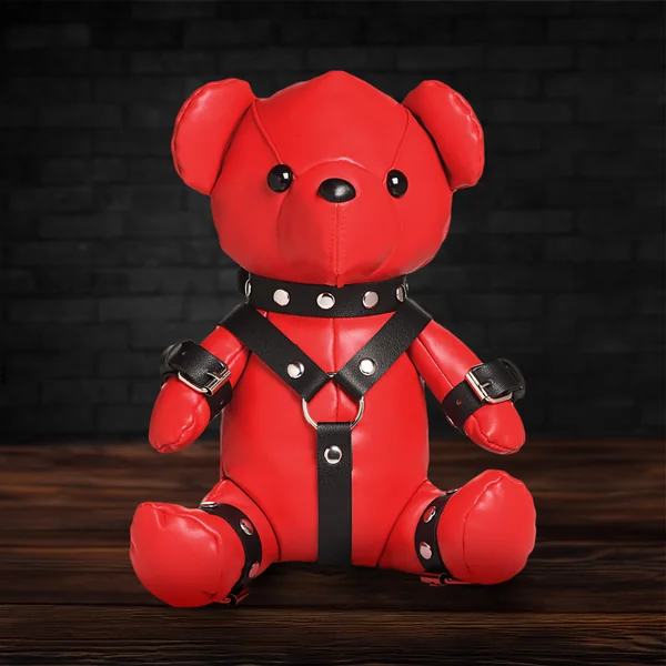 Gimp Teddy Bear – Red