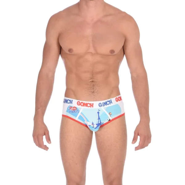 Ginch Gonch Mens Brief I Love Paris