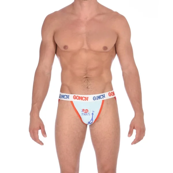 Ginch Gonch Mens Jock Straps I Love Paris