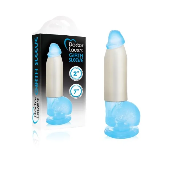 GIRTH SLEEVE 2IN EXTRA GIRTH TRANSLUCENT 7IN TRIM-TO-FIT