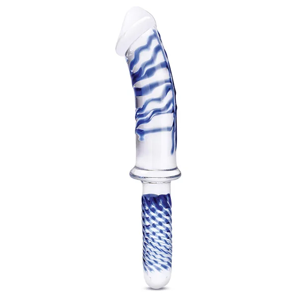 Glas 11" Double Ended Dildo with Handle