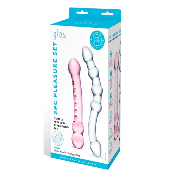 Glas Double Pleasure Glass Dildo
