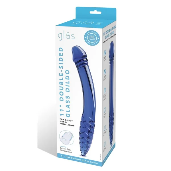 Glas Double-Sided Glass Dildo For G-Spot and P-Spot Stimulation
