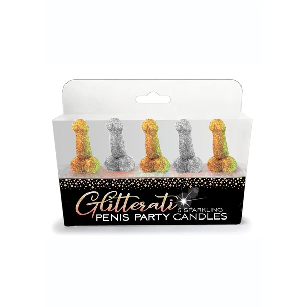 Glitterati Penis Party Candles