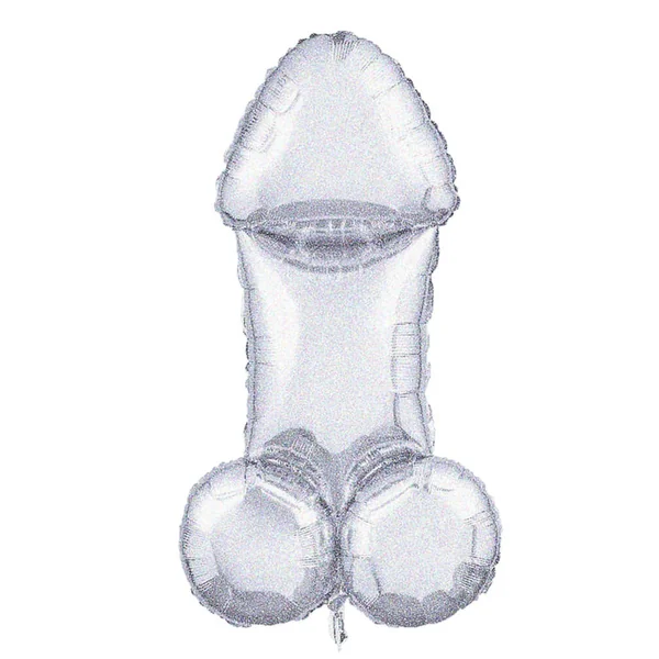 Glitterati Shimmer 3 Foot Mylar Penis Balloon