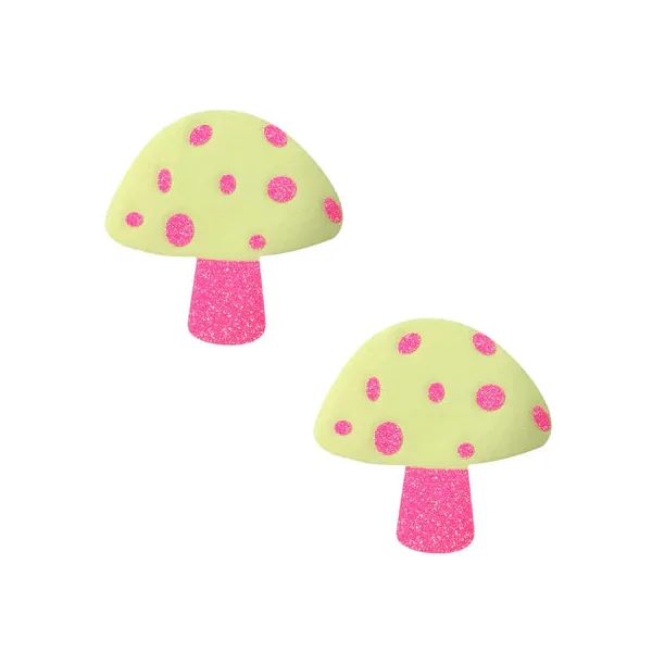 GLO Trippy Blacklight Shroom Nipztix