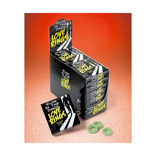 Glow in the Dark Love Rings – Exciting 3 Pack