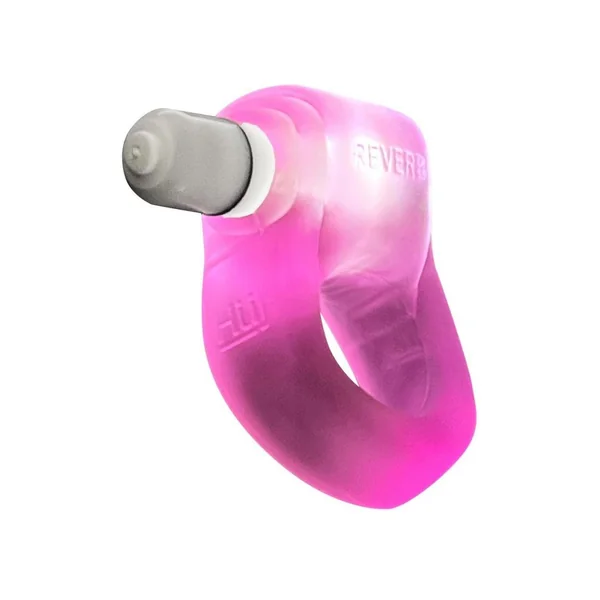 Glowdick Silicone Cockring with LED – Pink Ice