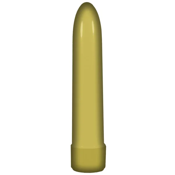Golden Triangle Ladys Choice Plastic Vibrator Yellow
