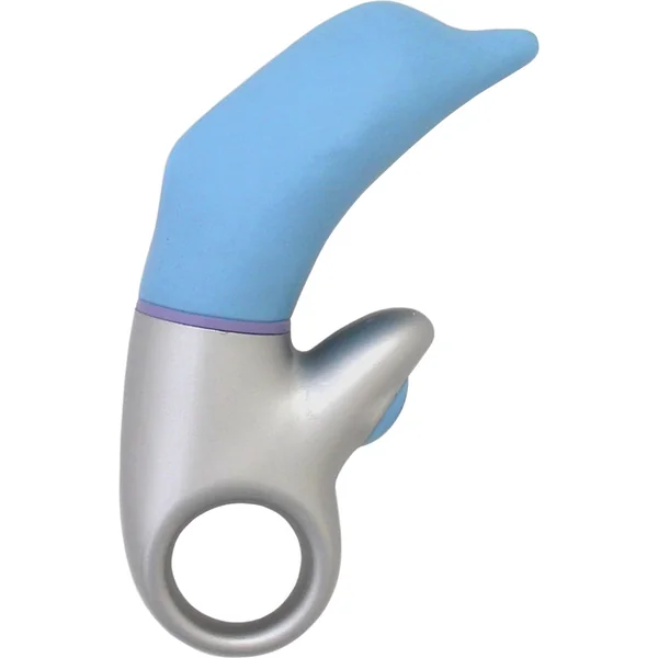 Golden Triangle My Best Friend Silicone Vibrator Blue