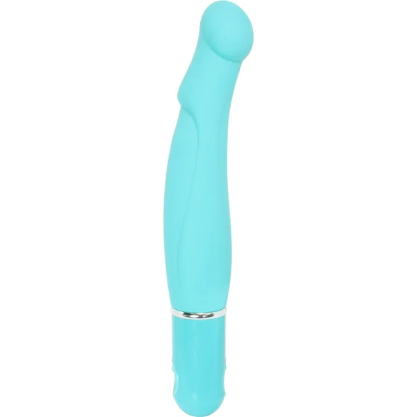 Golden Triangle Nirvana 450 Silicone Vibrator Teal
