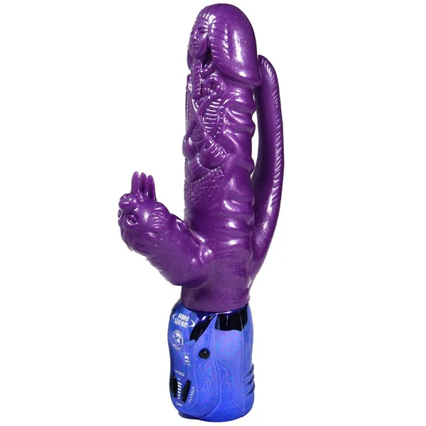 Golden Triangle Triple Treat Mauve Vibrator Purple