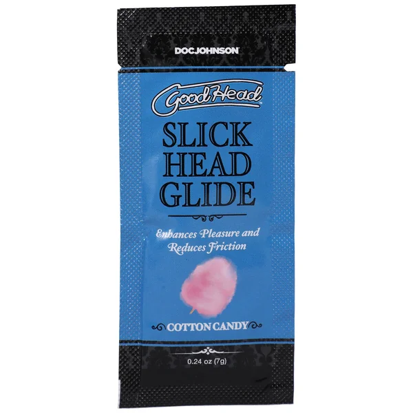 Goodhead Cotton Candy Slick Head Lubricant Single Use Pack