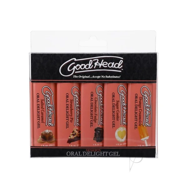 GoodHead Oral Delight Gel Desserts (5 Pack) 1oz