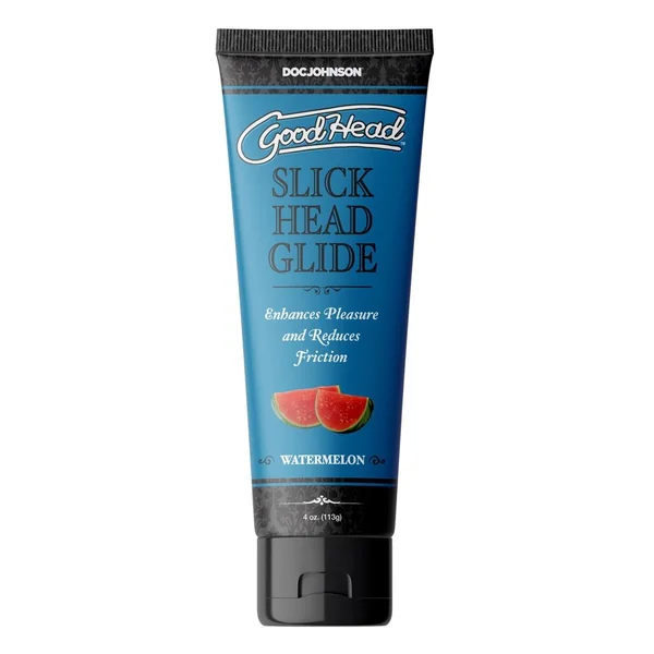 GoodHead Slick Head Glide Water Based Flavored Lubricant Watermelon 4oz – Bulk