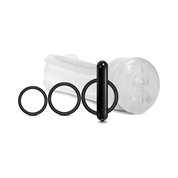 Happy Ending Mstr B8 Vibrating Pussy Pack - Squeeze Box