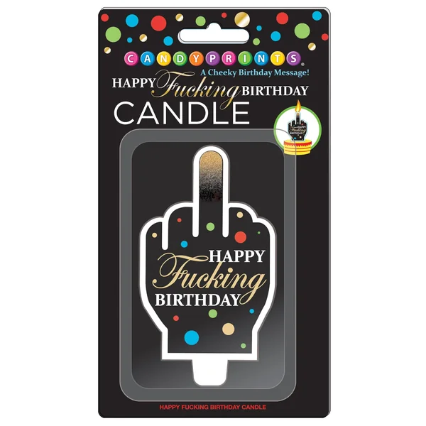 Happy Fucking Birthday Candle