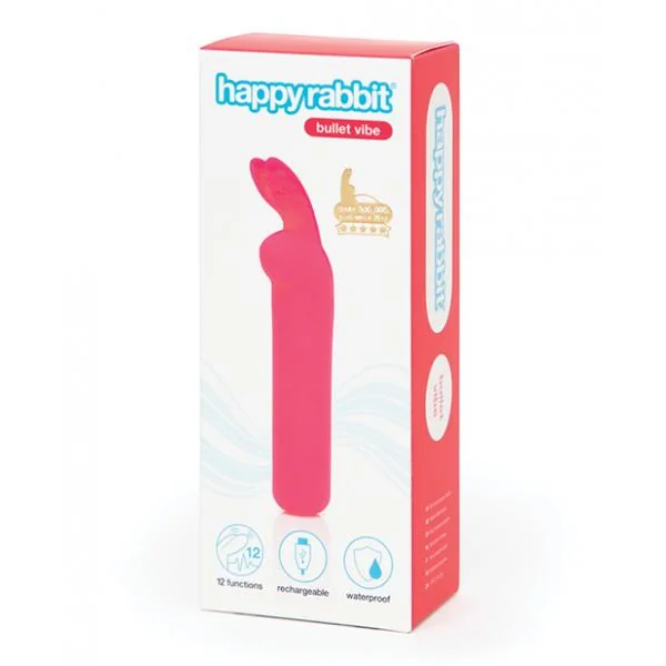 Happy Rabbit Rechargeable Bullet Pink