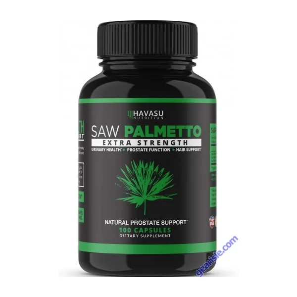 Havasu Saw Palmetto Prostate Supplement Hair Loss DHT Blocker 100 caps