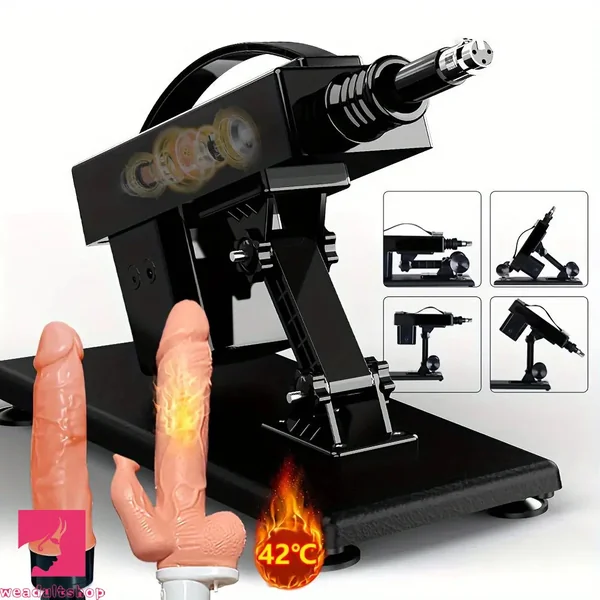 Heated Thrusting Automatic Dildo Machine For Women Fuck Love Position
