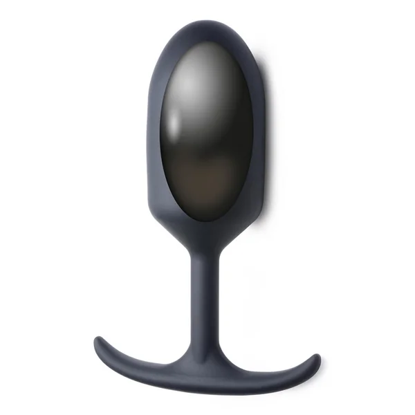 Heavy Hitters Premium Silicone Weighted Anal Plug – XLarge – Black