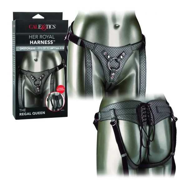 Her Royal Harness The Regal Queen Pewter