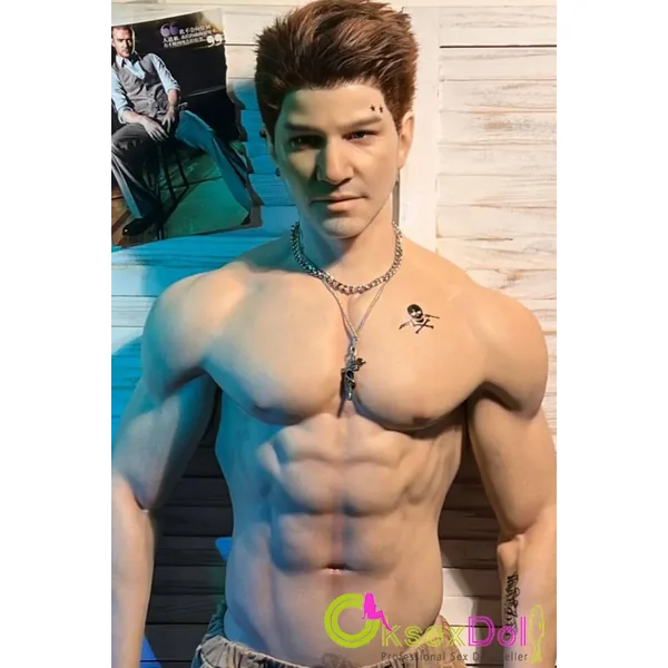 Herman 180cm/5.90ft Tall Sexdoll Realing Doll Muscular Male Sex Dolls Mature Silicone Sexdolls