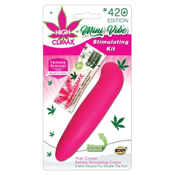 High Climax Mini Vibrator Stimulating Kit Pink