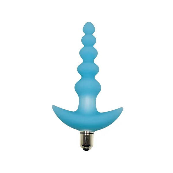Hook N' Up Blue Glow-in-the-Dark Butt Plug