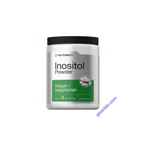 Horbaach Inositol Powder Vegan Vitamin B8 Supplement 8 oz